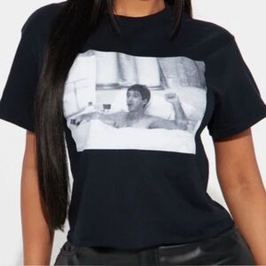 Black Graphic T-Shirt